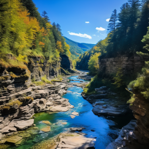 the_picturesque_Quechee_Gorge_in Vermont-1